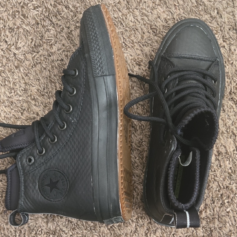 Converse Chuck Taylor Unisex Black High-Top Waterproof